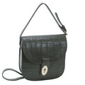 Parinda 11143 MAYA (Grey) Textured Faux Leather Crossbody Bag